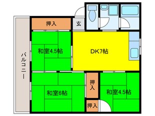 リバーコートの物件間取画像